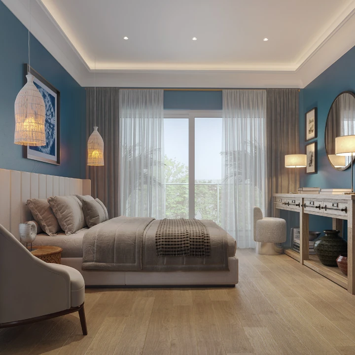 Premium 4 BHK luxury residence interior